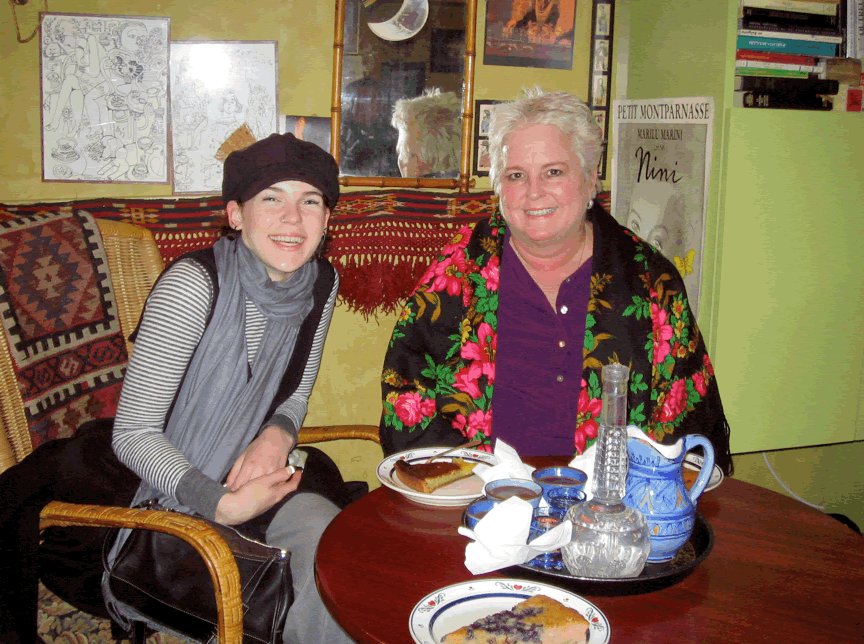 Susan Allen and Whitney George, Paris 2007 (Photo Jacques Burtin)